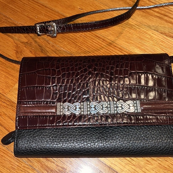 Brighton large wallet / small shoulder strapped purse - Picture 2 of 14